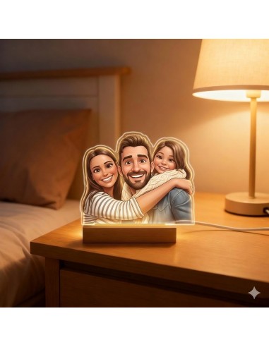 Lámpara de Luz Personalizada: Tu...