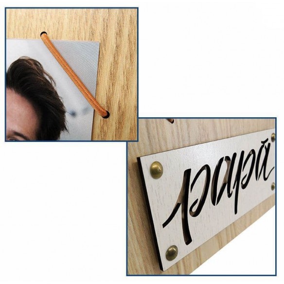 Portafotos personalizado "Papá"
