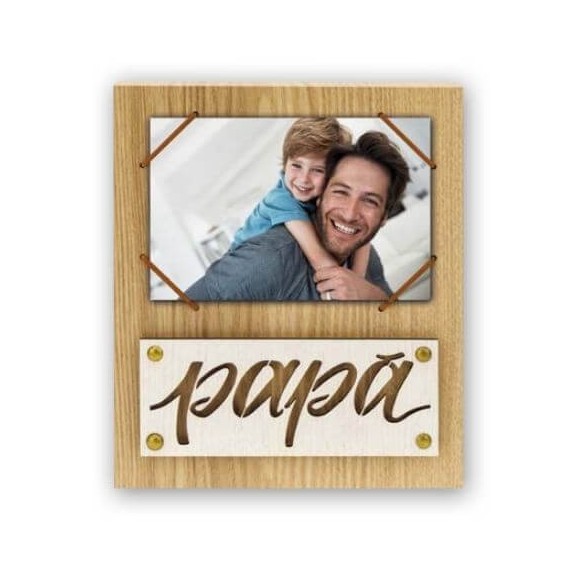 Portafotos personalizado "Papá"