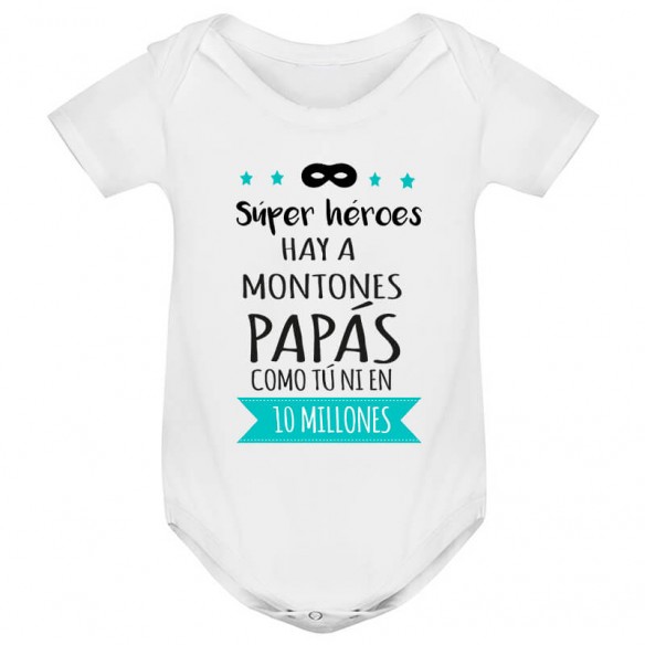 Body para bebé "Papá como Tú ni en...