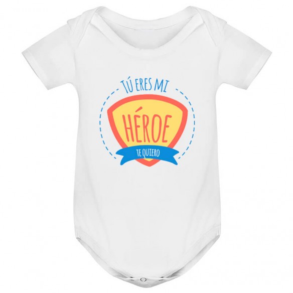 Body para bebé "Mi Héroe"