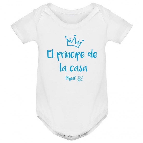 Body bebé "El príncipe de la casa"