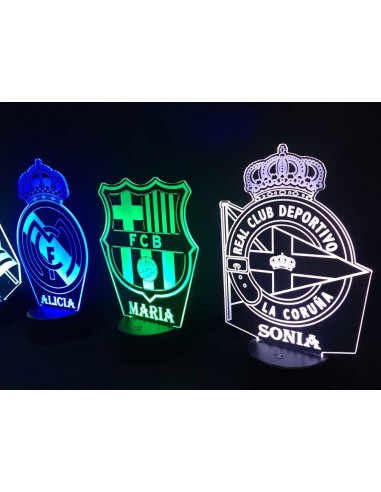 Lámpara Led de Fútbol Personalizada...