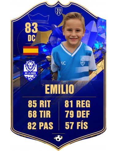 Carta Fifa Fútbol Personalizada...